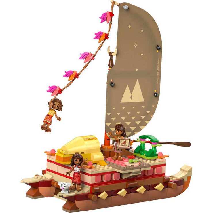 LEGO® Disney Princess Canoa de Aventuras de Vaiana 43270