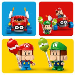 LEGO® Super Mario Mario Kart™: Bebé Mario vs. Bebé Luigi 72034
