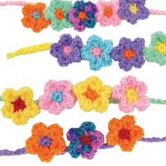 Ornaments de Flors amb Ganxet