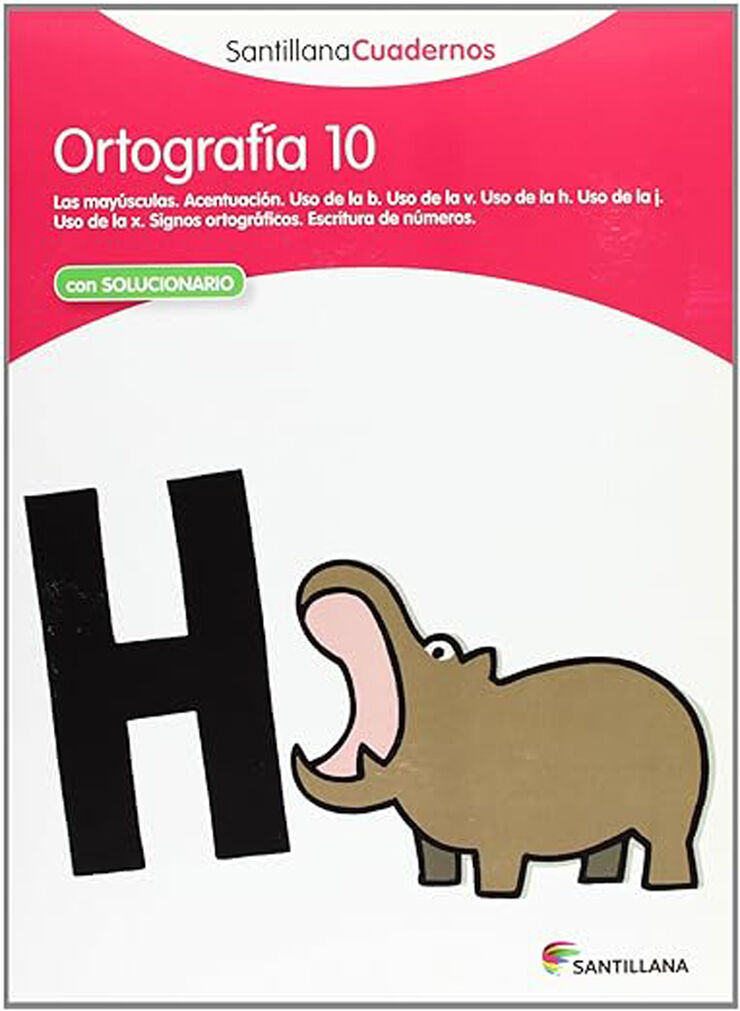 Ortografía Castellana 10 Primaria Santillana