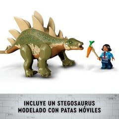 LEGO® Jurassic World Misiones Dinosaurio: Descubrimiento del Stegosaurus 76965