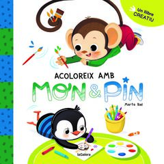 Mon & Pin. Activitats 1. Acoloreix amb Mon & Pin