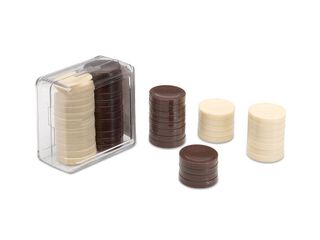 Dames fitxes de pl&agrave;stic