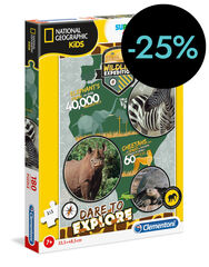 Puzle 180 peces National Geographic Wildlife Expedition