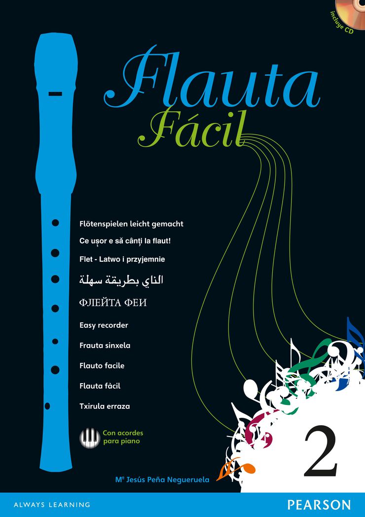 Flauta Fácil 2 Cuaderno Primaria Flauta Fácil 2 Cuaderno Primaria