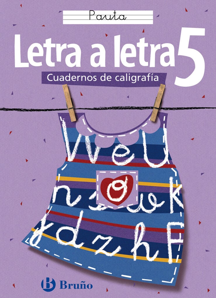 Caligraf&iacute;a Letra a letra Pauta 5
