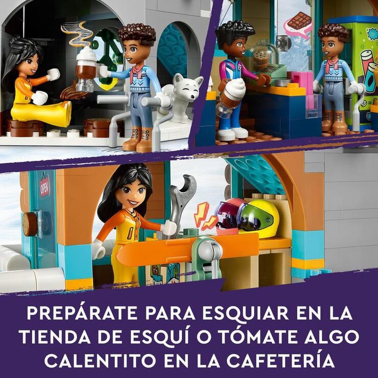 LEGO® Friends Pista de Esquí y Cafetería 41756