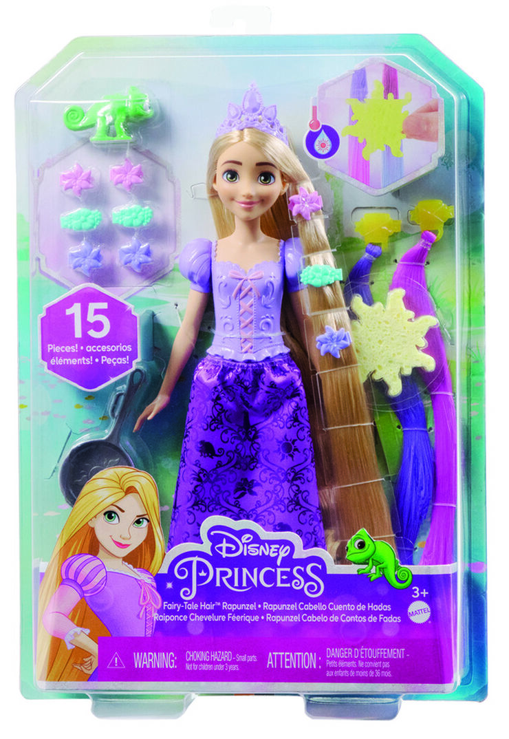 Disney Princesa Muñeca Rapunzel Peinados Mágicos