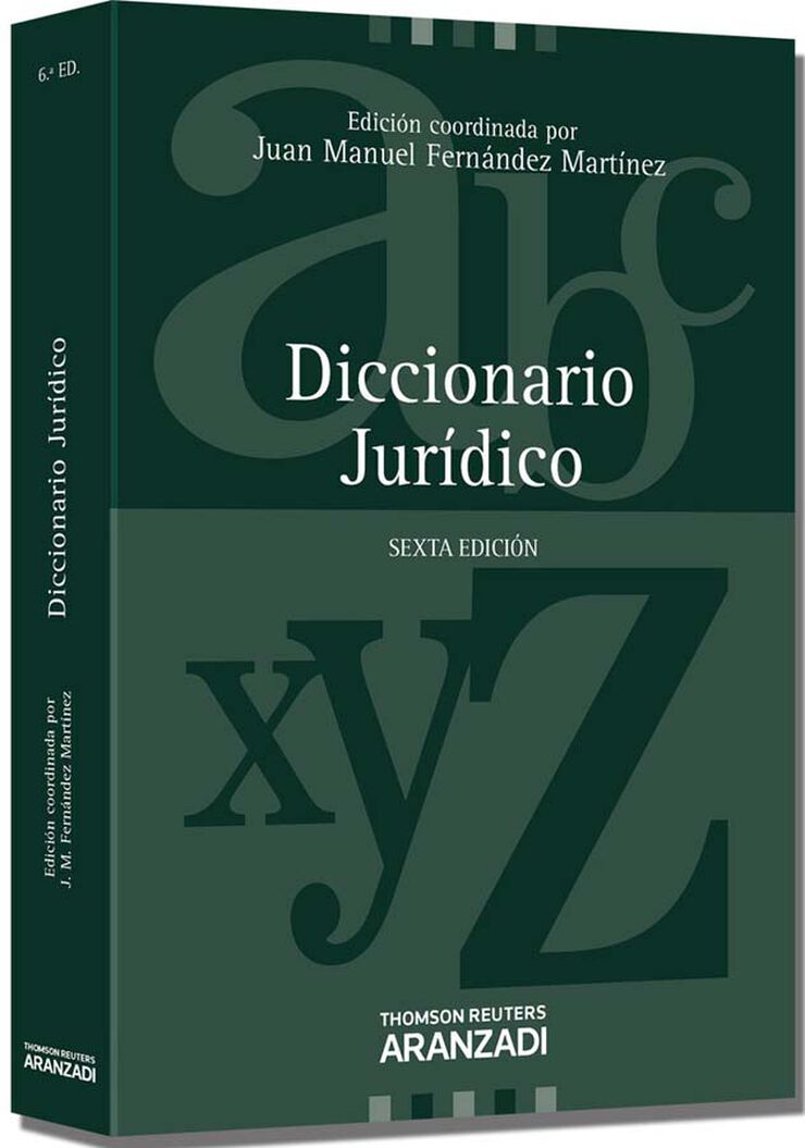 Diccionario jurídico 6ed.