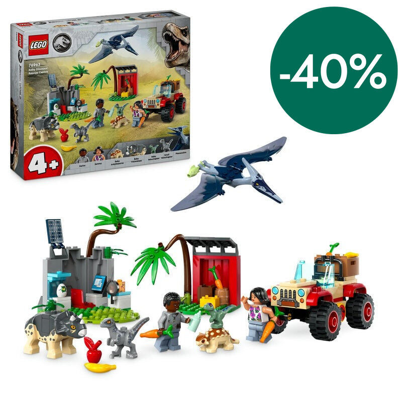 LEGO&reg; Jurassic World Centre de Rescat de Cries de Dinosaure 76963