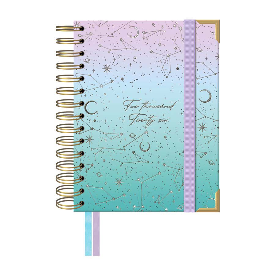 Agenda espiral Takenote A6 setm/vista mult 2026 Diana