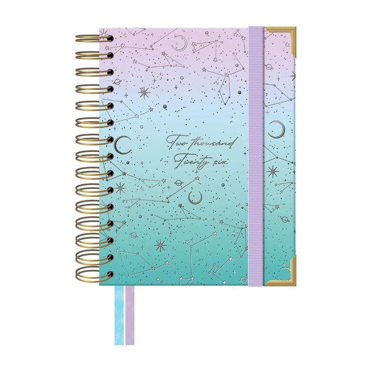 Agenda espiral Takenote A6 setm/vista mult 2026 Diana