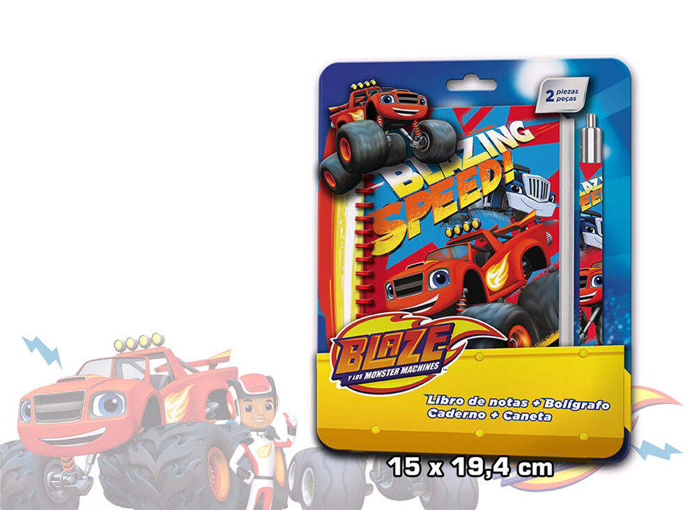 Blaze Llibreta Espiral + Bol&iacute;graf