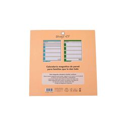 Calendario pared Iman 2026 cast Familiar