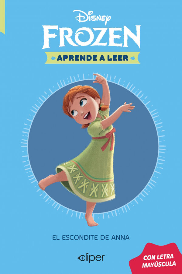 Disney. Aprende a leer con letra MAY&Uacute;SCULA - Anna, juguemos al escondite
