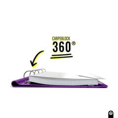 Carpebloc Carchivo polyfoam + Recambio 100 hojas catalán lila