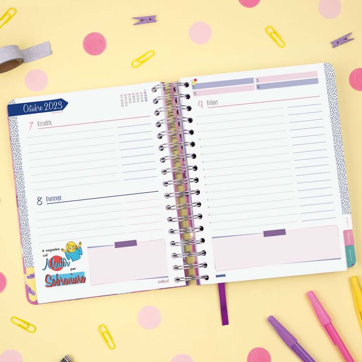 Agenda Talkual 1/4 1DP 23 Volar Cat