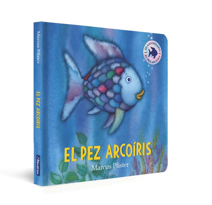 El pez arcoíris. Libro de cartón (Pequeñas manitas)