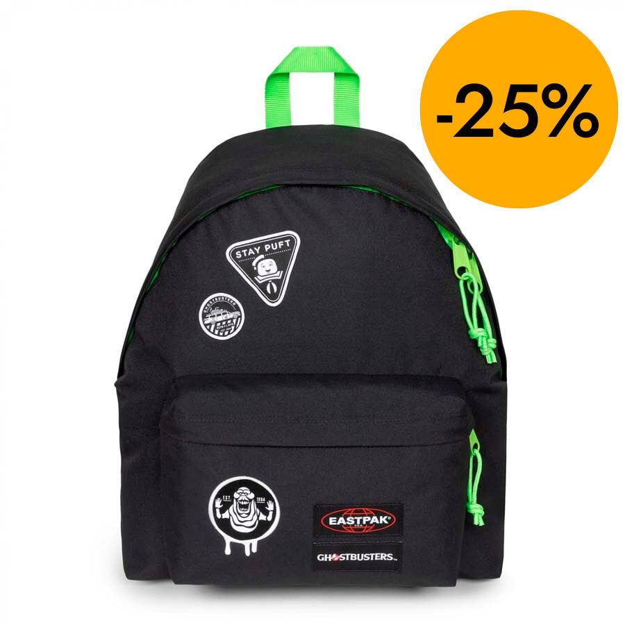 Mochila Eastpak Padded Pak'r Ghostbusters Patches