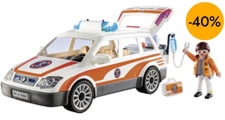 Playmobil City Life Cotxe Emerg&egrave;ncies 70050