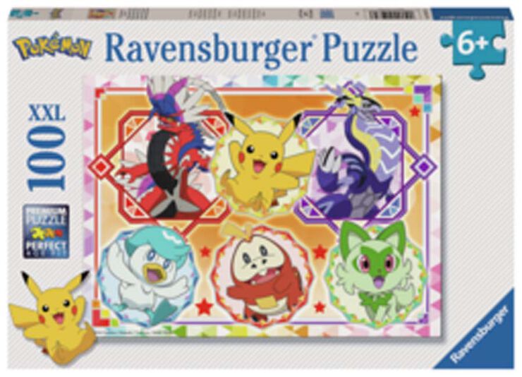 Puzle 100 peces Pokémon