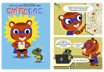 SuperDos y la gallina jurásica (SuperDos 1)