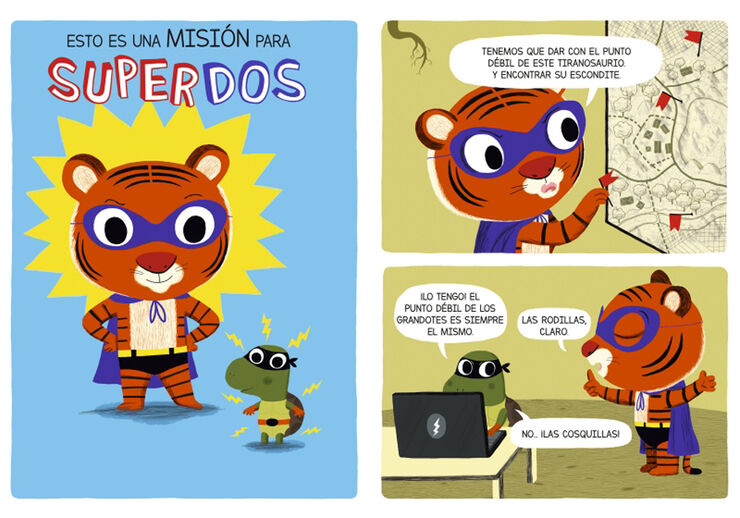 SuperDos y la gallina jurásica (SuperDos 1)