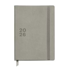 Agenda Miquelrius 14x19 sem/vista mult 2026 Basic gris