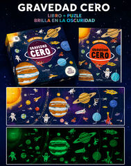 Gravedad cero: Libro + puzle de 200 piezas