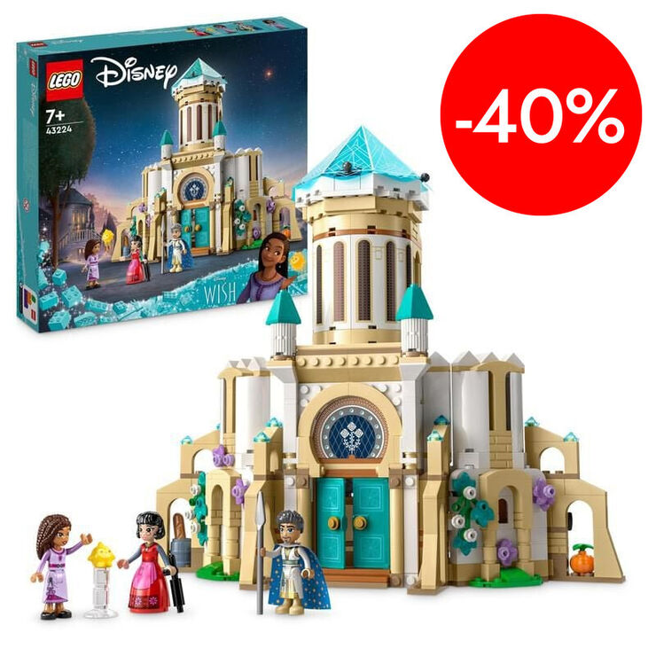 LEGO&reg; Disney Wish Castillo del Rey Magn&iacute;fico 43224