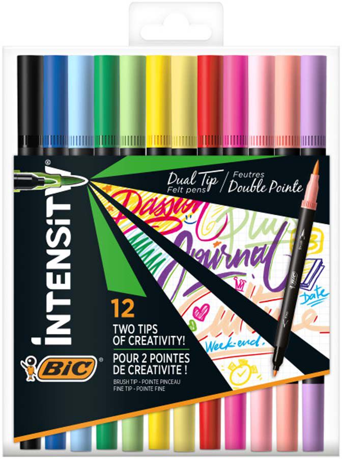 Rotuladores Dual Bic Tip Classic y Pastel