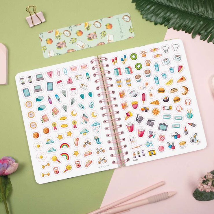 Agenda Finocam The Flower Journal E10 dia/pàg cat 2026 rosa