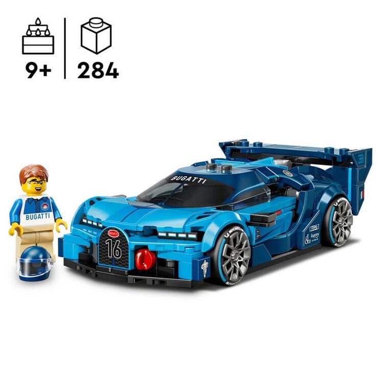 LEGO&reg; Speed Champions Coche Hiperdeportivo Bugatti Vision GT 77253