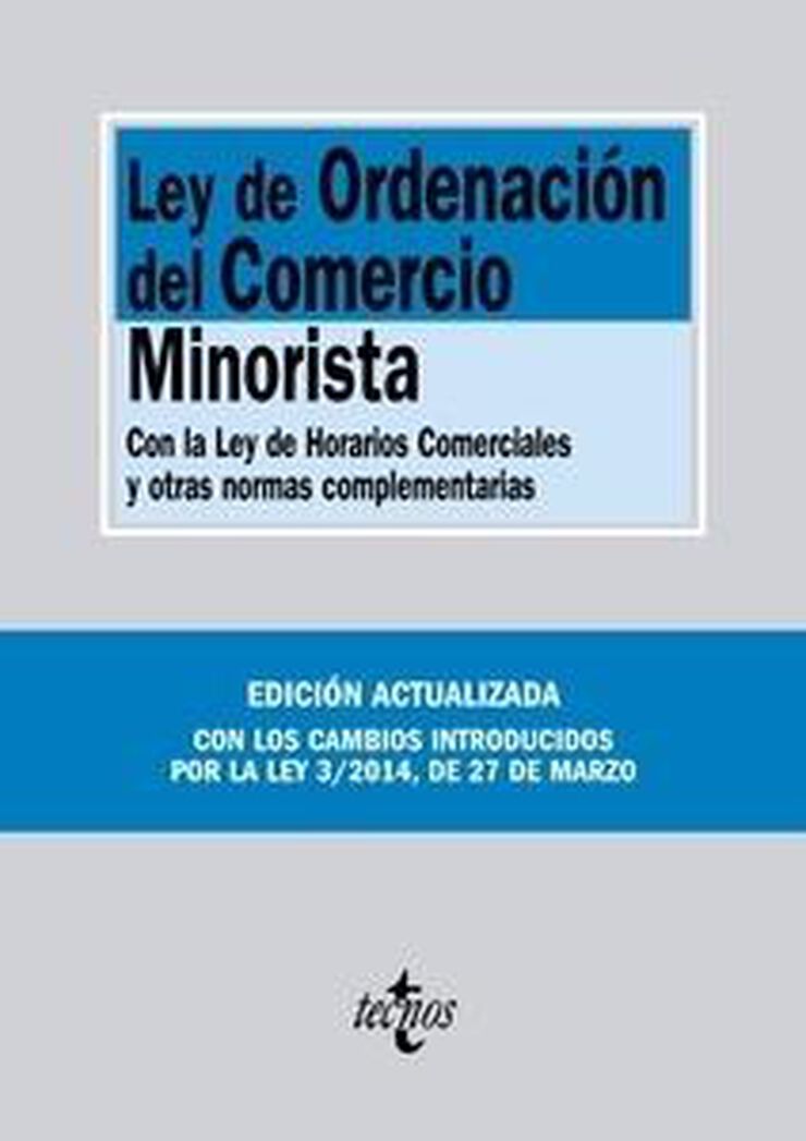 Ley de Ordenación del Comercio Minorista