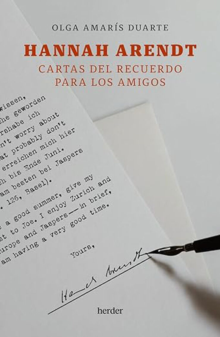 Hannah Arendt. Cartas del recuerdo para los amigos