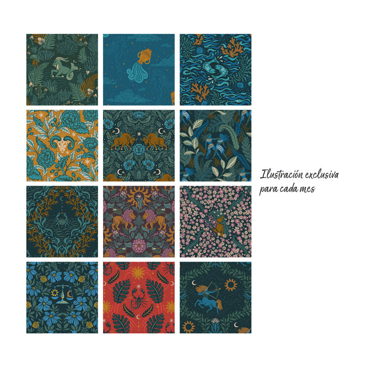 Calendario Miquelrius Mesa 15x20 cm Castellano Astral 2027