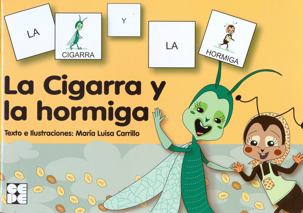 Pictogramas: la Cigarra y la Hormiga