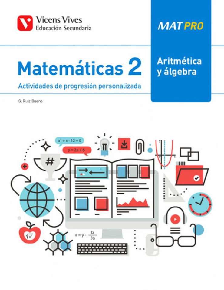 Aritmética y Álgebra Eso 2 Mat Pro Vicens Vives