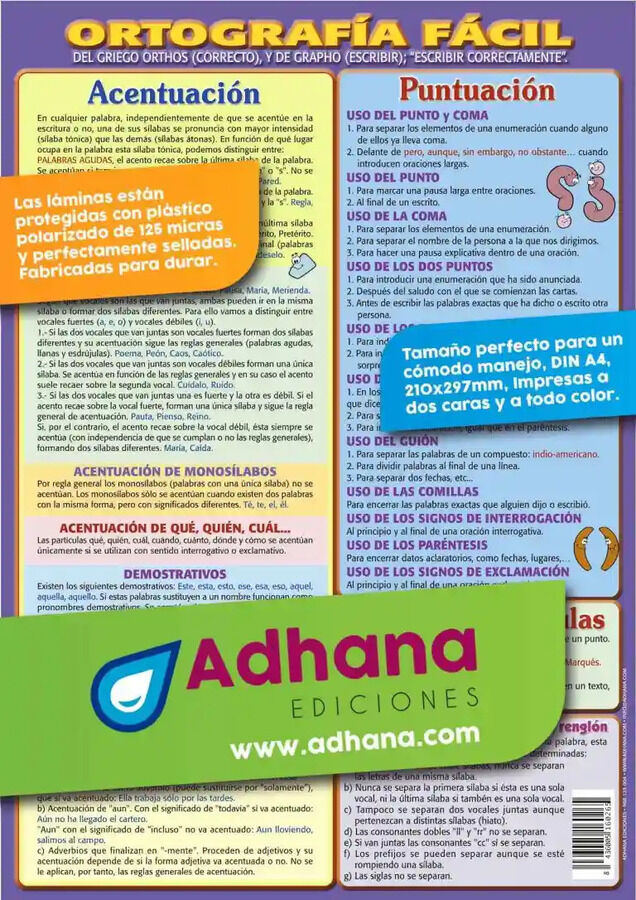 Adha ortograf&iacute;a f&aacute;cil