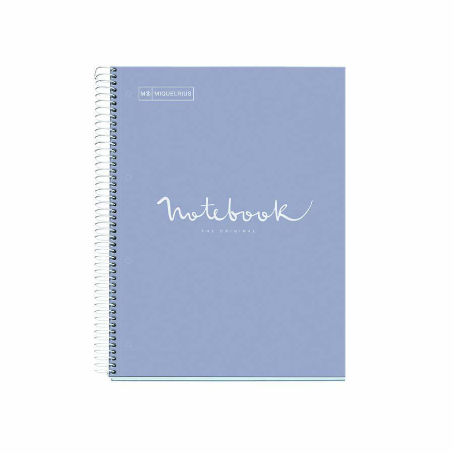 Notebook 1 A4 80 fulls Miquelrius Emotions gris