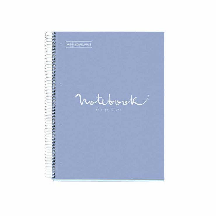 Note Book 1 A4 80F Miquelrius Emotions A4 80F Gris