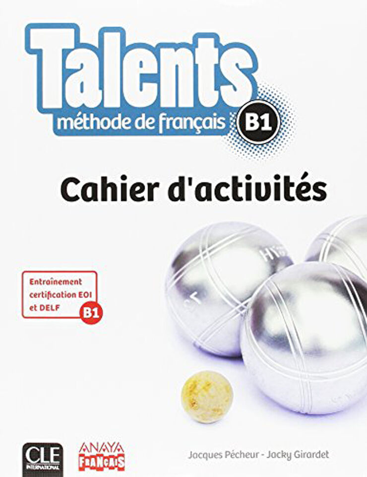 Talents B1 Cahier