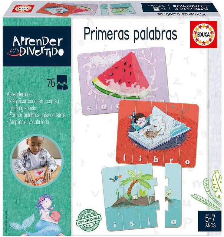 Aprender es divertido - Primeras palabras