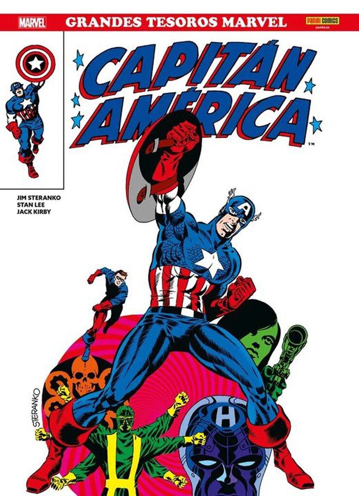 Grandes Tesoros Marvel Capitán América d