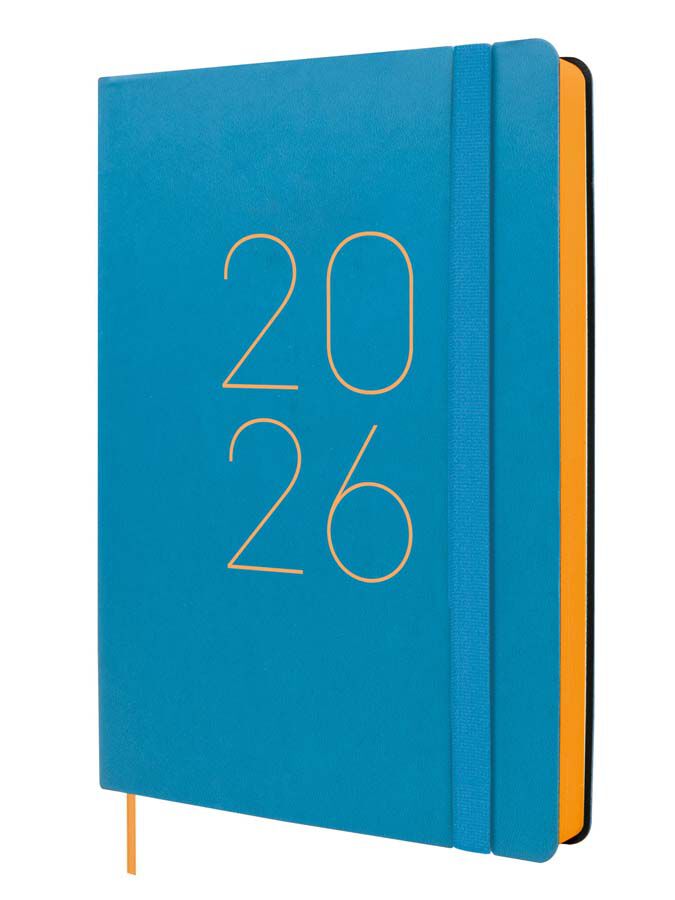 Agenda Finocam Llisa FA5 d&iacute;a/p&aacute;g cat 2026 azul