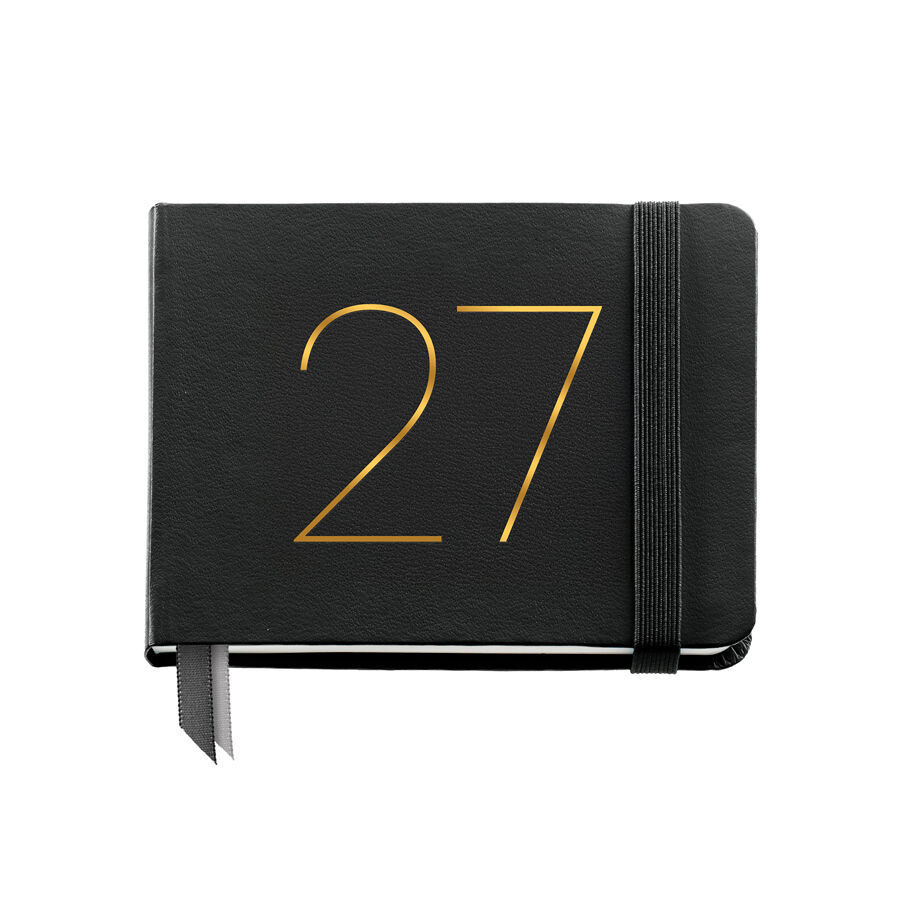 Agenda Miquelrius Pocket Semana Vista Multiling&uuml;e 2027 Chester Negro