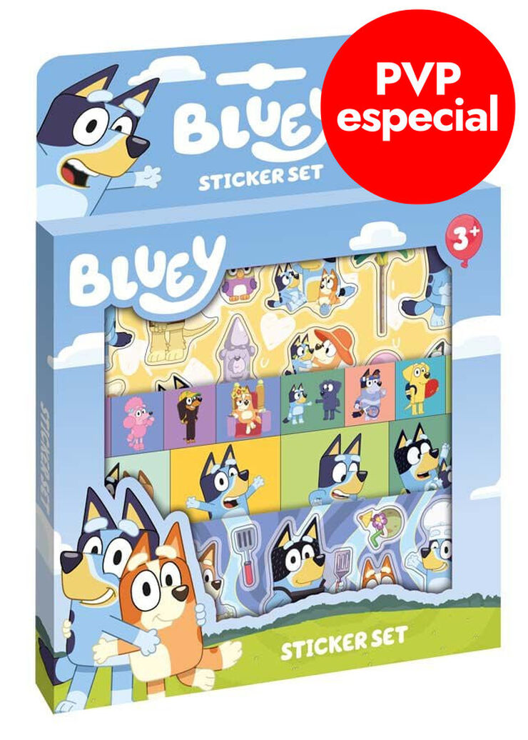 Set Adhesius Bluey