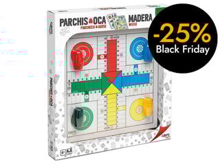 Tauler de parxís i joc de l'Oca de fusta