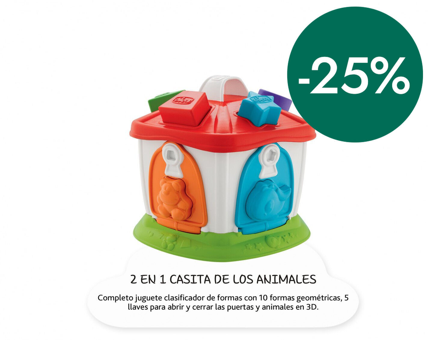 Caseta Animales y Claus Chicco