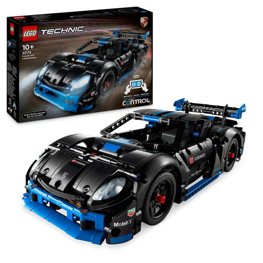 LEGO&reg; Technic Cotxe de Carreres Porsche GT4 e-Performance 42176